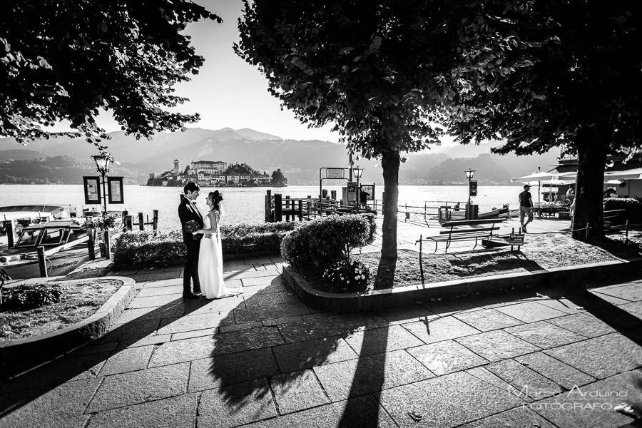 Wedding on lake Orta Italy
