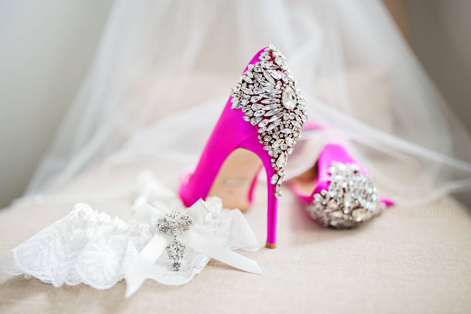 Details on Wedding Shoes