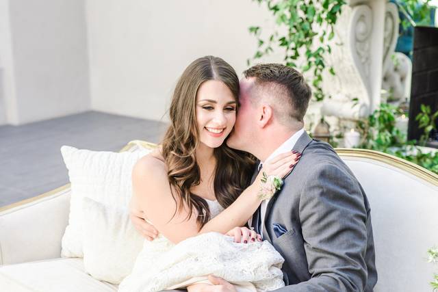 The happy couple