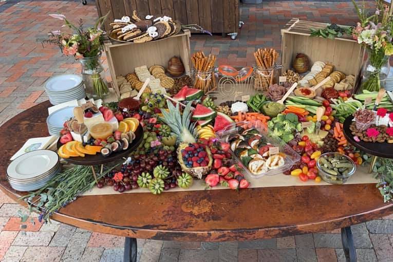 Charcuterie table