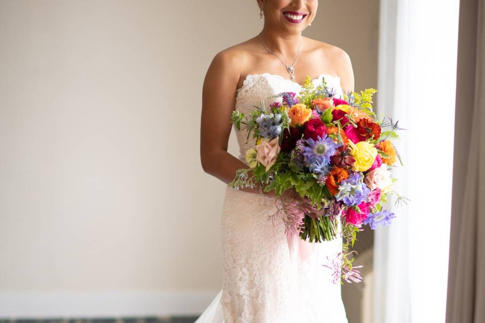 Bridal portrait