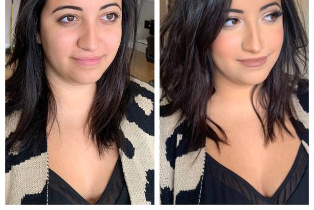 Gorgous makeup application