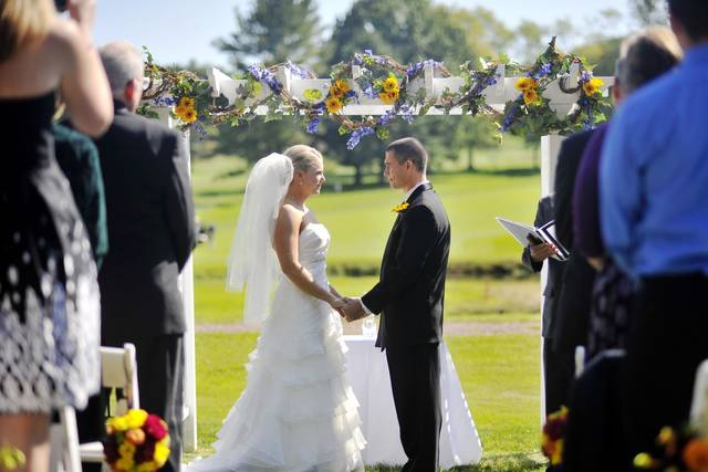 Outdoor ceremony