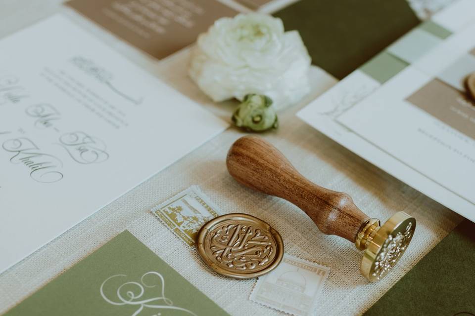 Olive Islamic Invitation