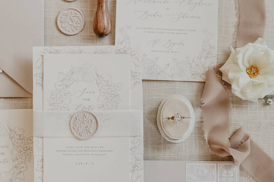 Light Pink Islamic Invitation