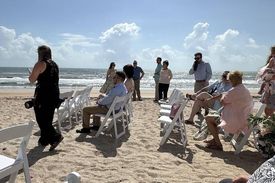 Beach wedding