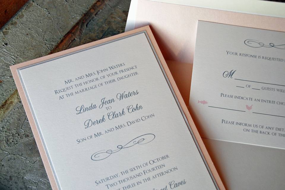 Elegant invite