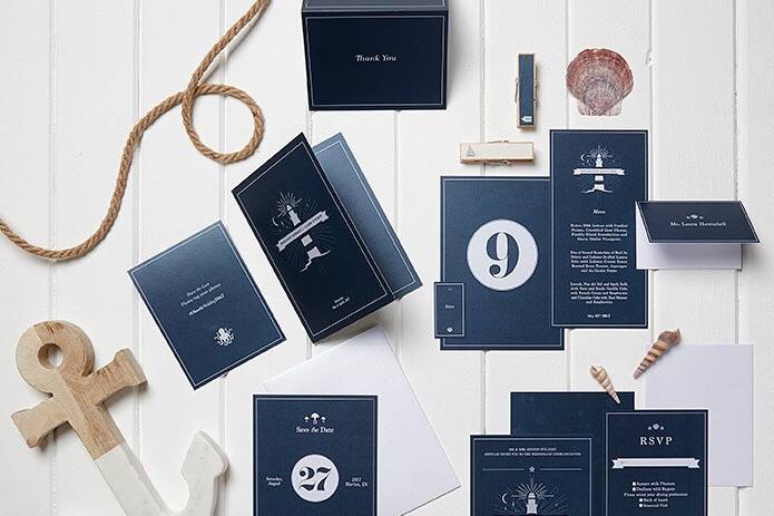 Nautical invitation