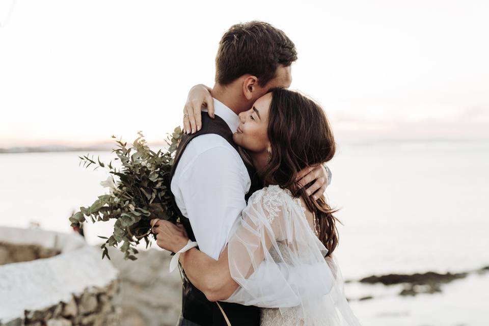 Mykonos elopement