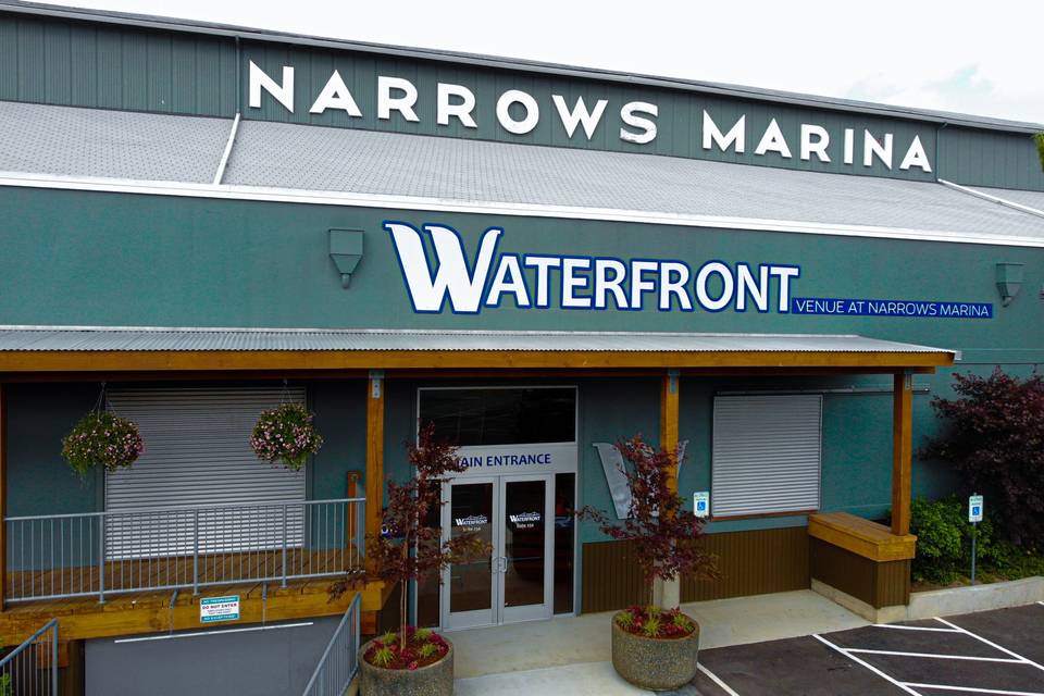 The Waterfront Venue front exterior