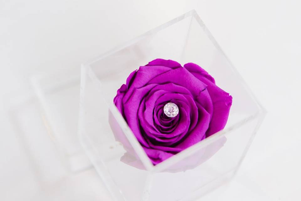 Bridesmaid Forever rose Gift