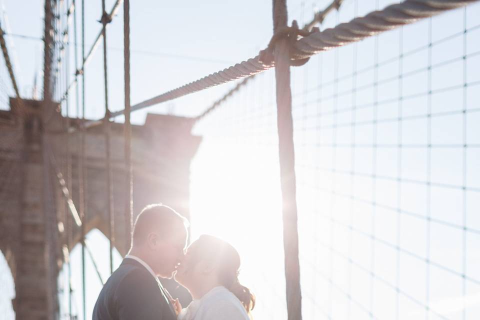 Brooklyn Bridge wedding