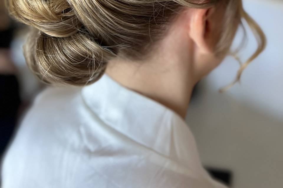 Updo bride