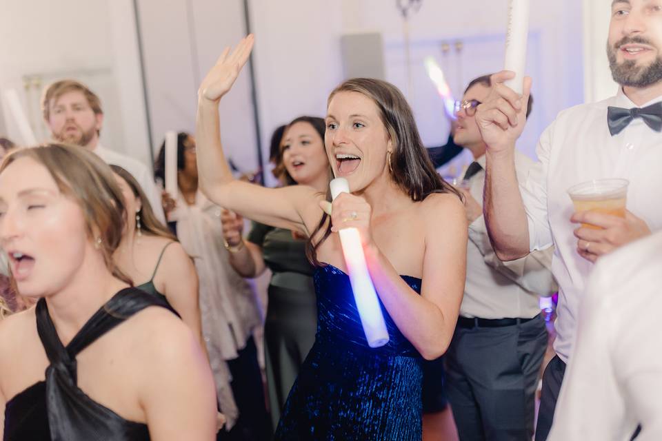 Wedding reception
