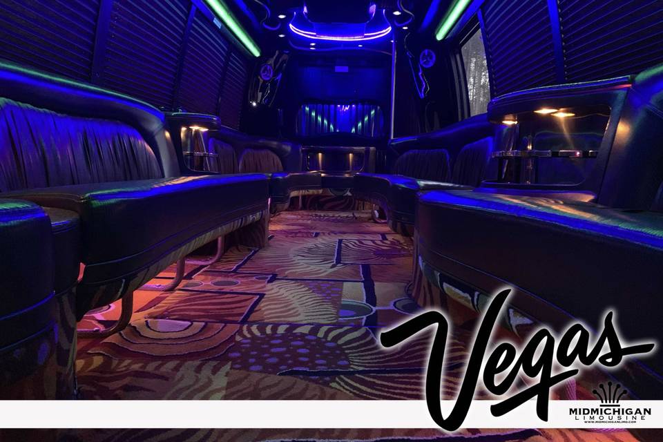 Vegas: 25 Passenger Party Bus