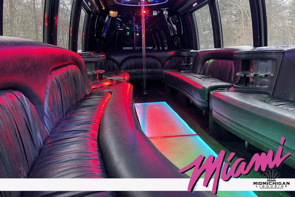 Miami: 29 Passenger Party Bus