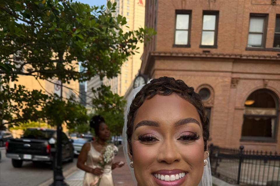 Bridal makeup