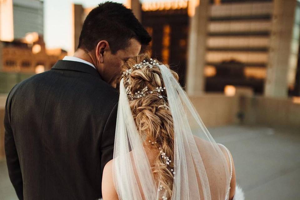 Bridal hair