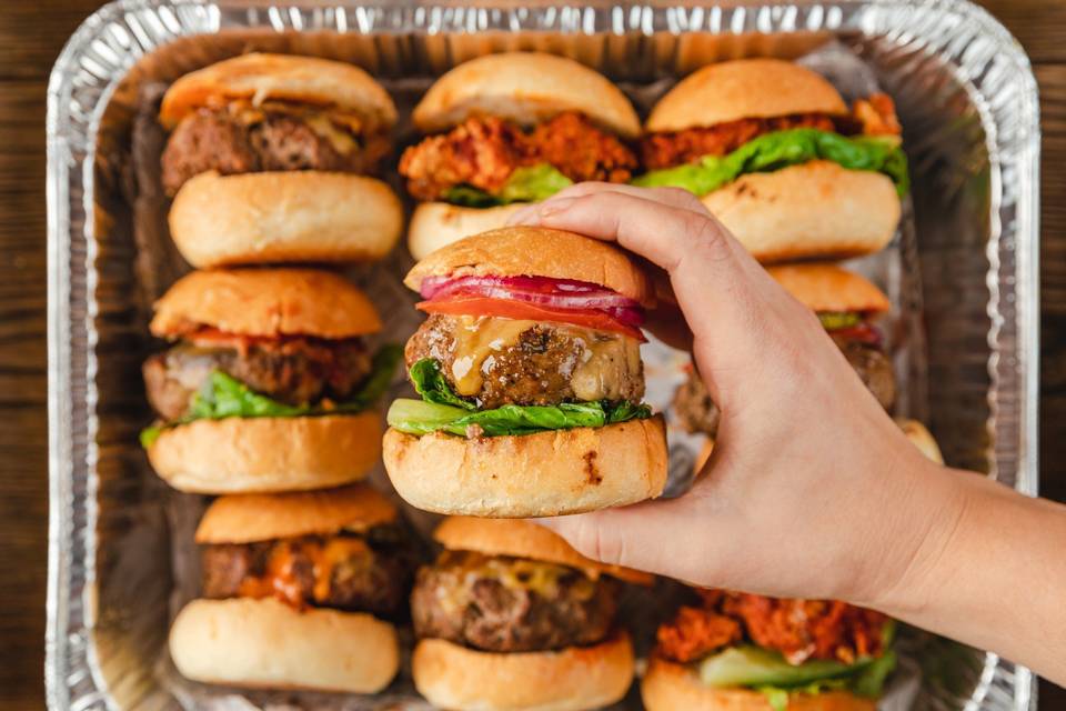 Mini burgers