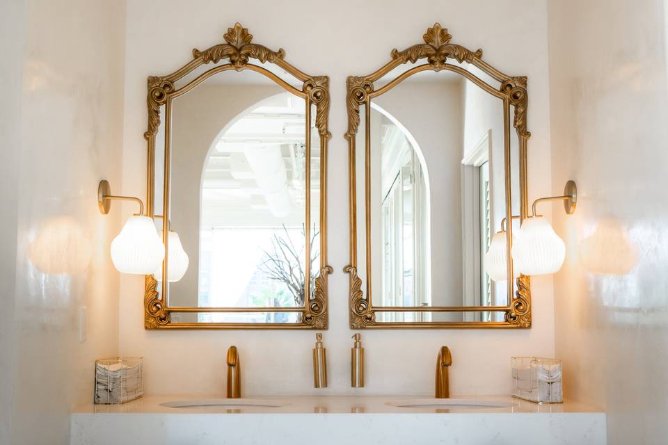 Restrooms vanity