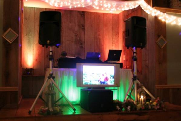 DJ setup