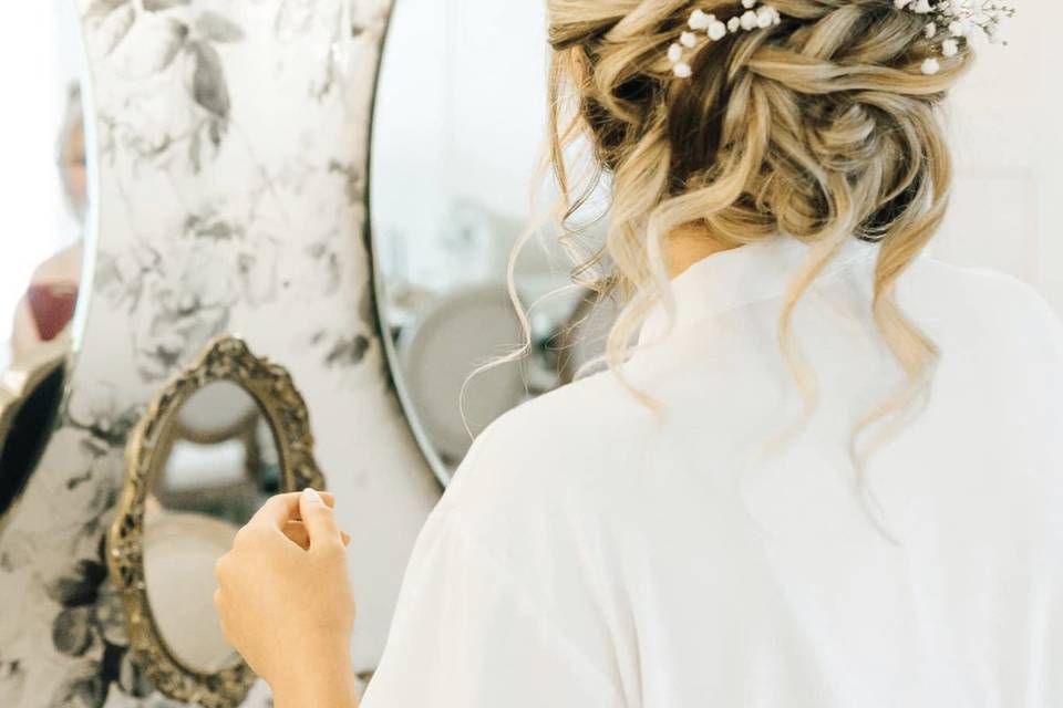 Bridal Hair by Megan Lorson