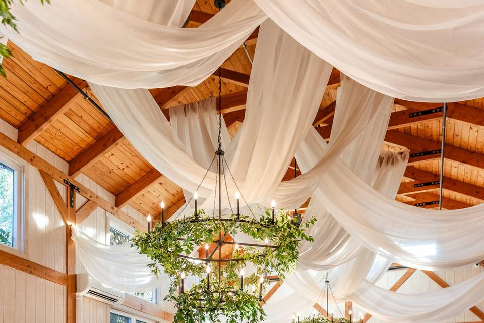 Indoor Reception & Drapes