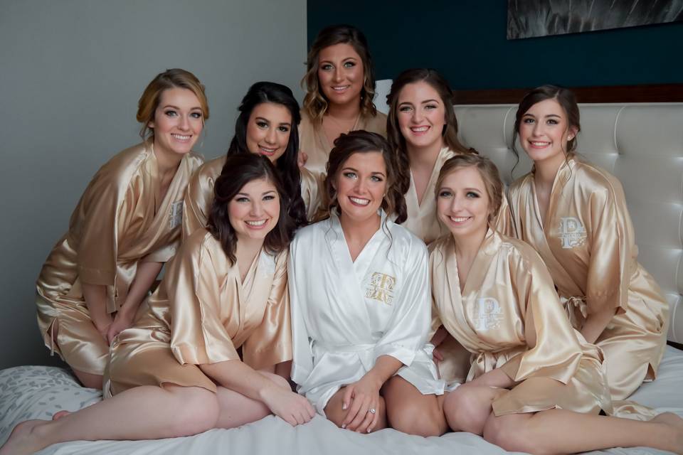 Bridal Party Hair & Makeup