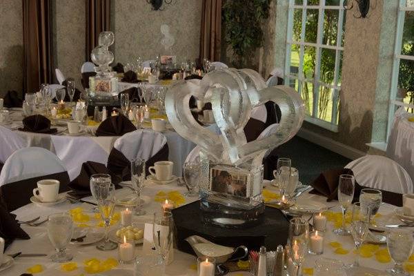 Ice Centerpieces