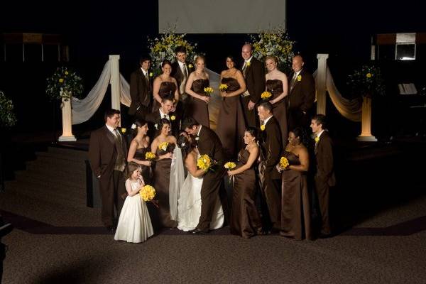 The Wedding Party- and a big one too!