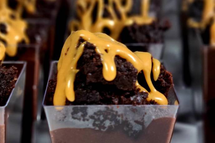 Caramel Brownie Shooter