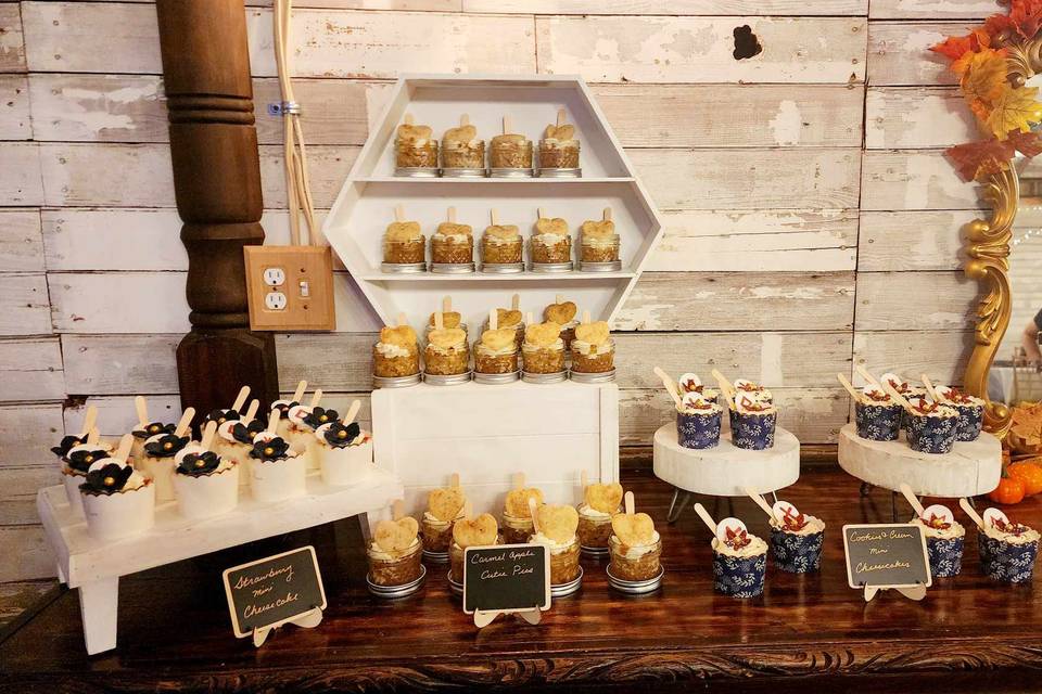 Rustic Dessert Bar