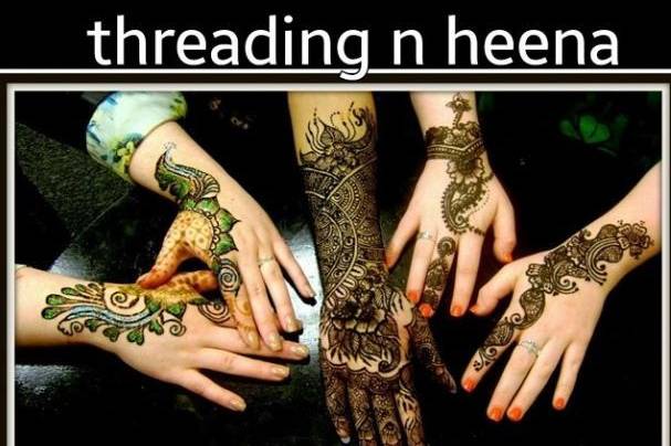 Eyebrow Threading & Henna Tattoo