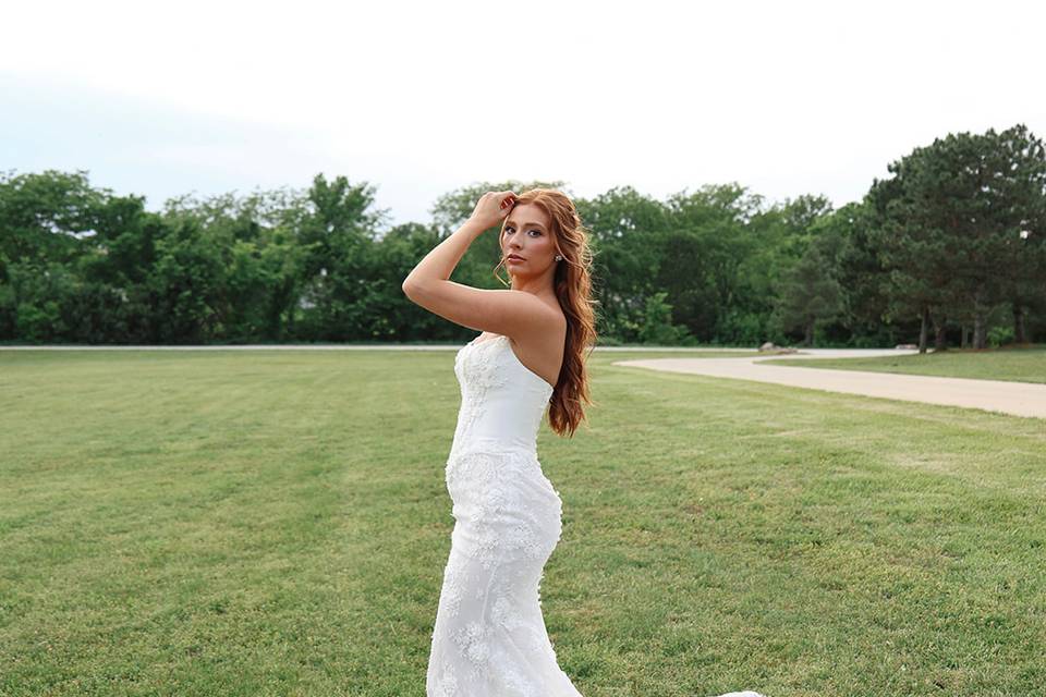Bridal out front