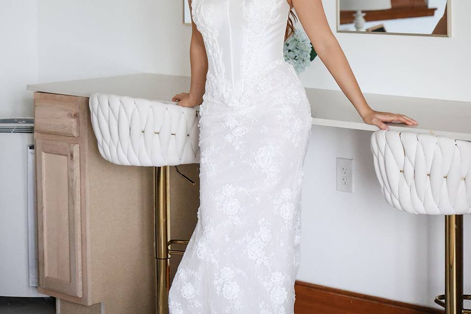 New bridal suite