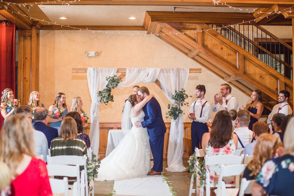 Indoor ceremony