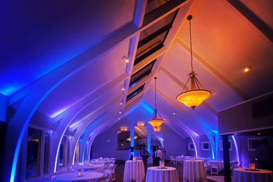 Beautiful multi-color uplights