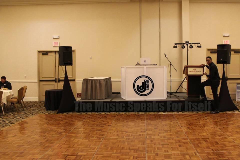 DJ setup