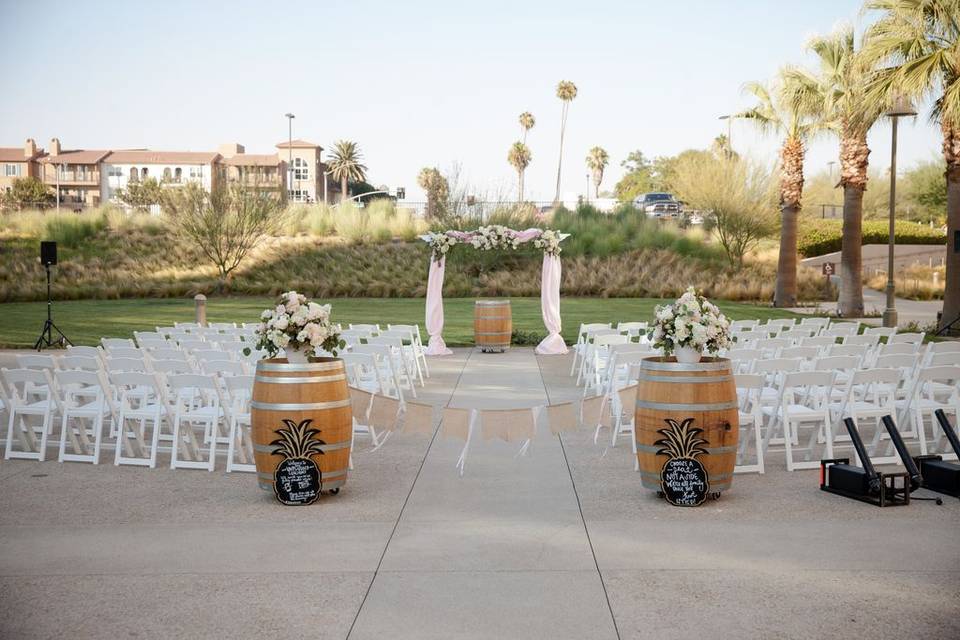 Ceremony on the Plaza