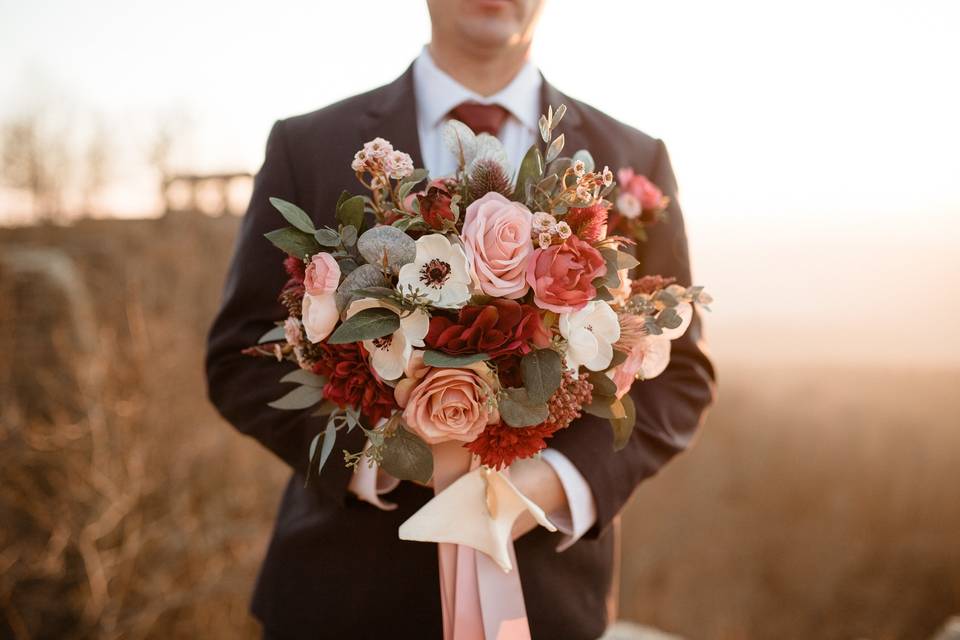 Grooms and florals