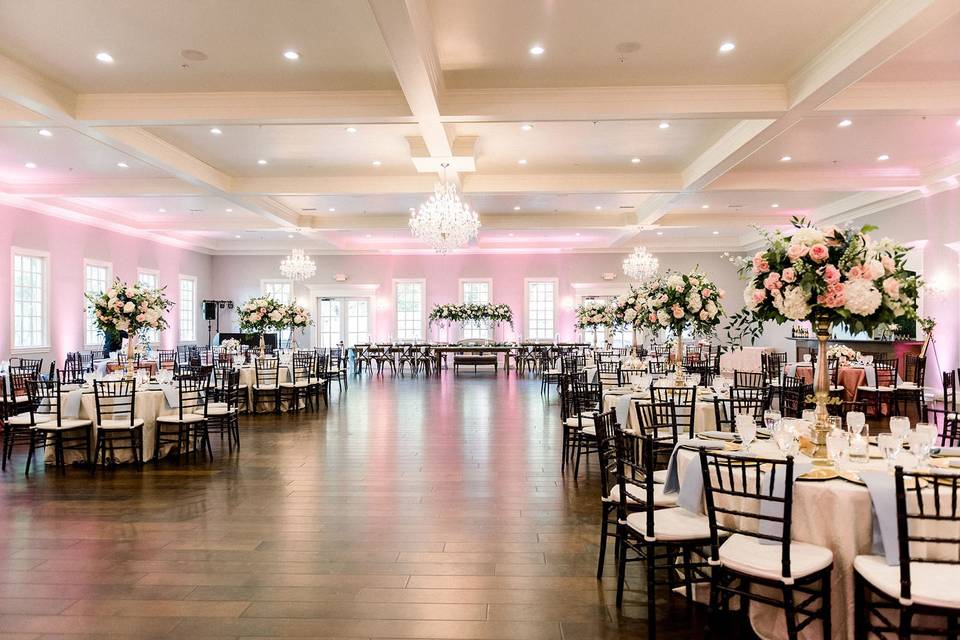 Reception Hall at the Mansion