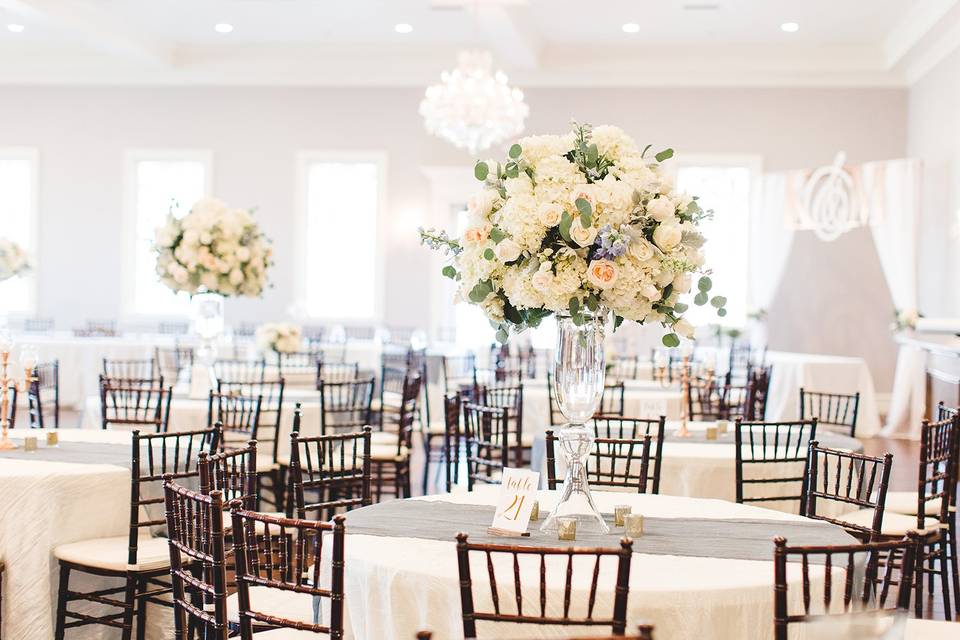 Reception Hall at the Mansion