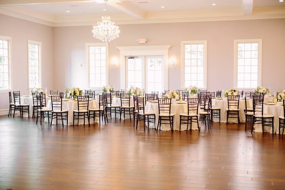 Reception Hall at the Mansion