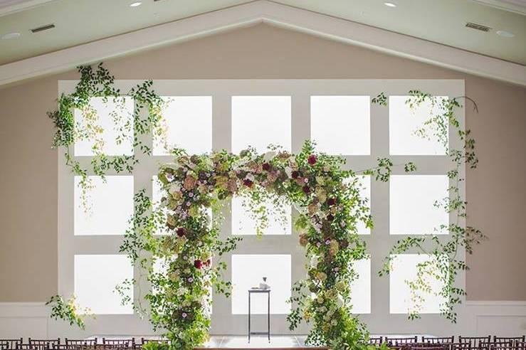 Indoor Ceremony at the Mansion