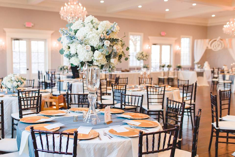 Reception Hall at the Mansion