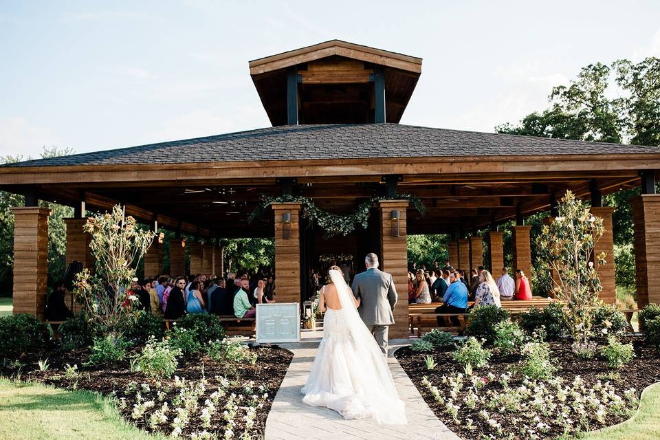 Covered Ceremony Pavilion