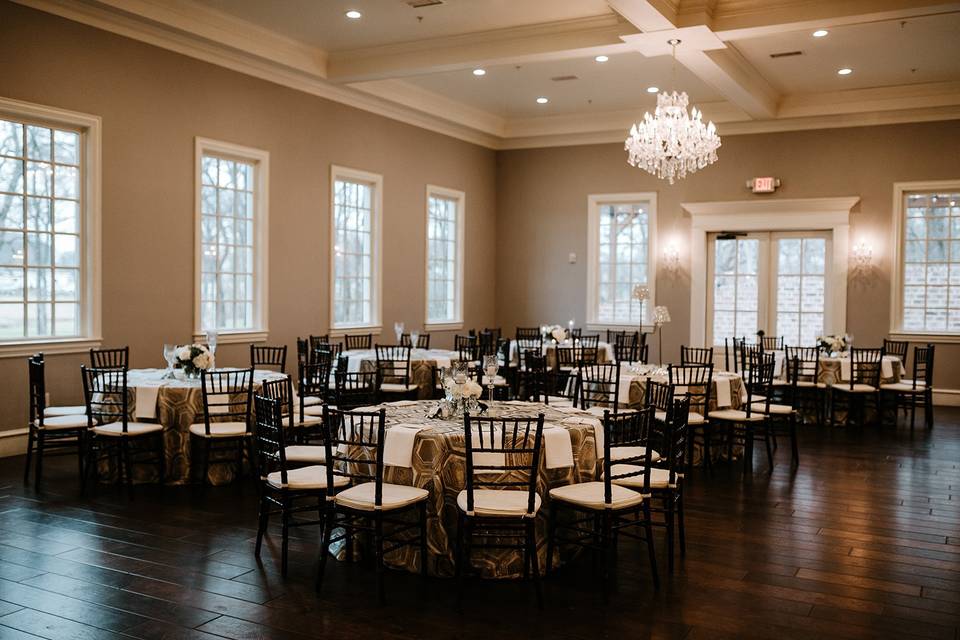 Reception Hall at the Mansion
