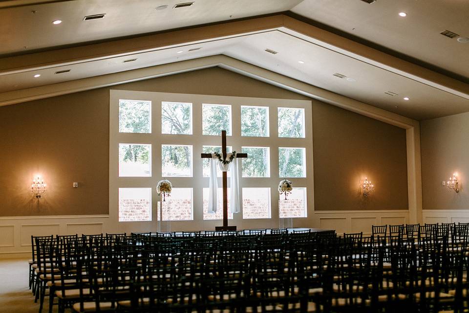 Indoor Ceremony at the Mansion