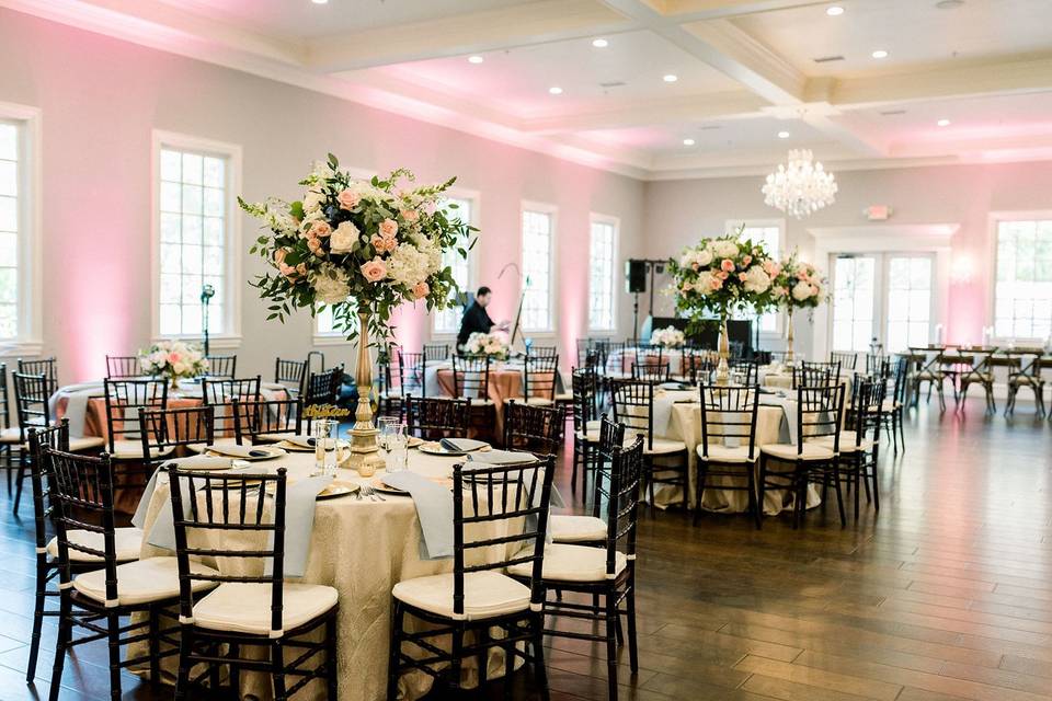 Reception Hall at the Mansion