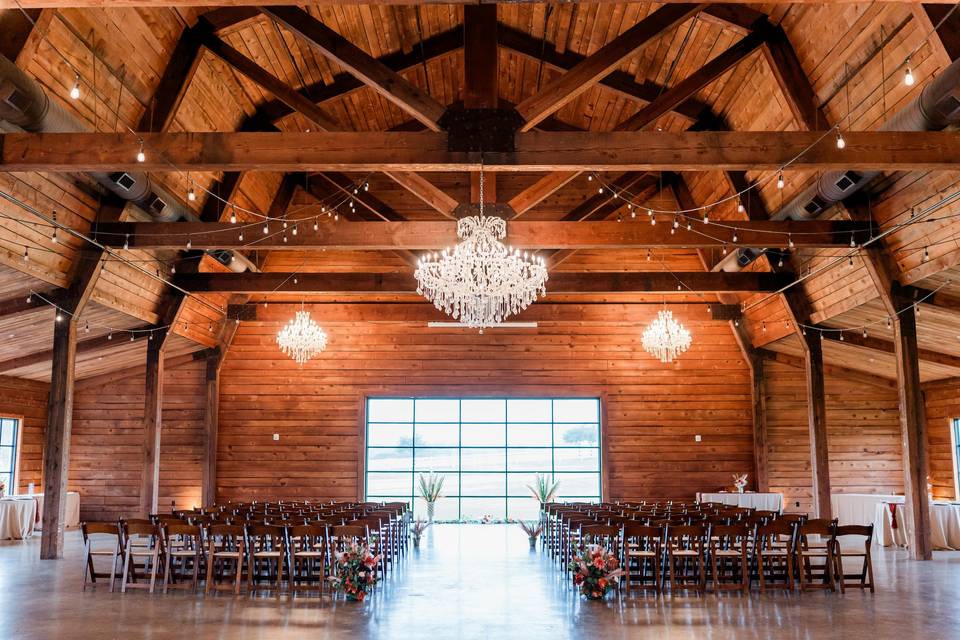 Morgan Creek Barn ballroom